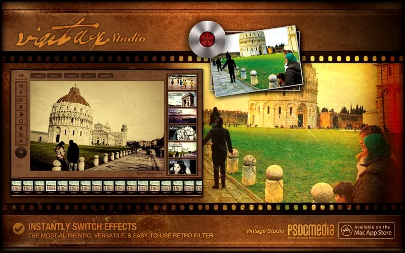 8mm Vintage Studio Pro - Vintage & Retro Filters Effects Screenshots