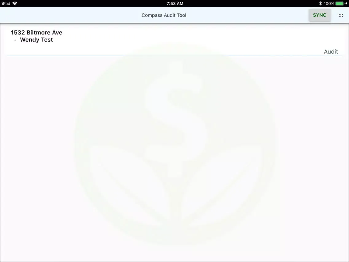 Compass Audit Tool for UGI iPad  سکرین شاٹس