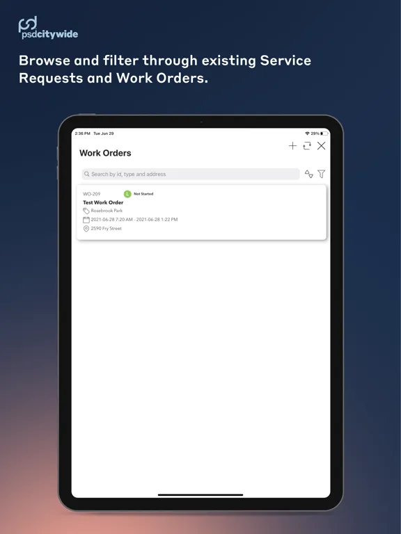 Citywide Mobile iPad 应用截图