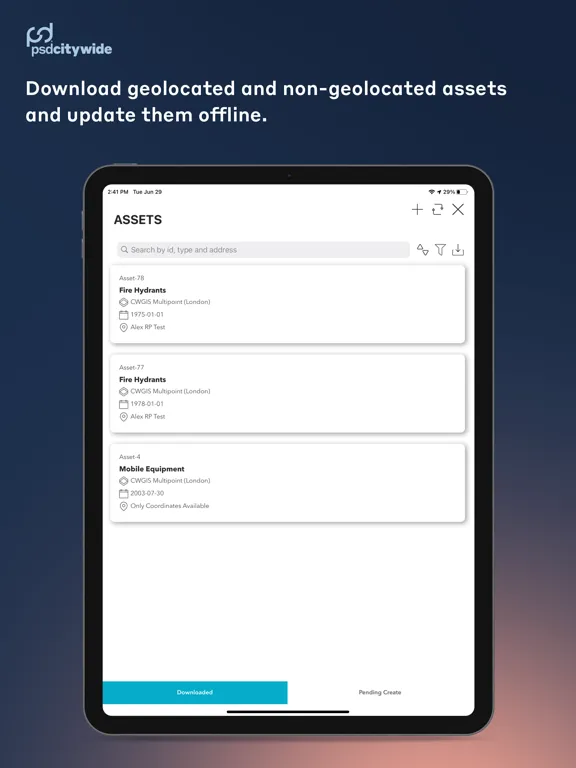 Citywide Mobile iPad 应用截图