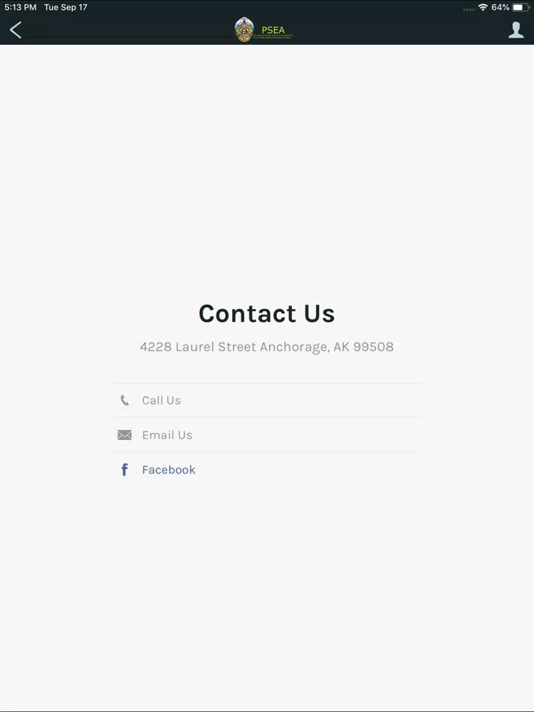 PSEA Local 803 iPad 應用截圖