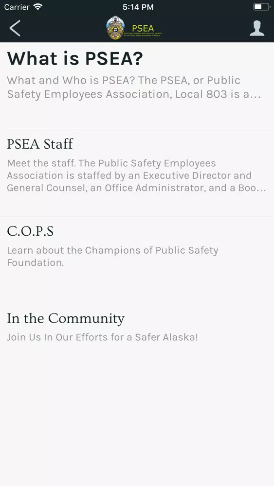 PSEA Local 803應用截圖