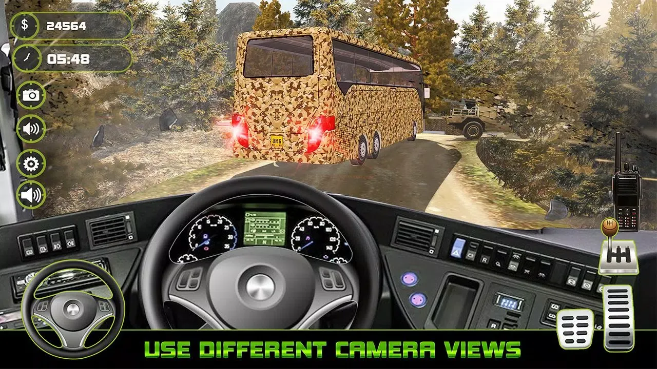 Offroad US Army Bus Transport應用截圖