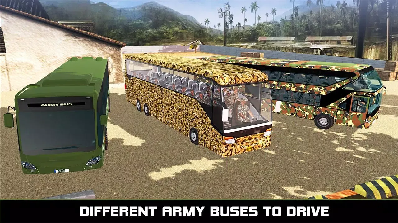 Offroad US Army Bus Transport應用截圖