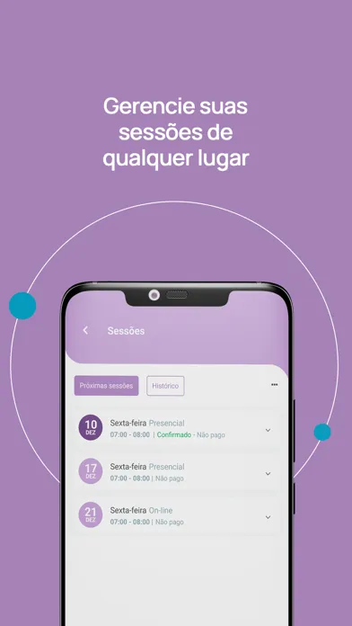 Psicomanager para Pacientes应用截图