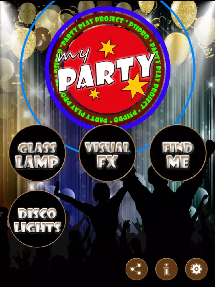 Capturas de tela do My Party Assistant iPad 