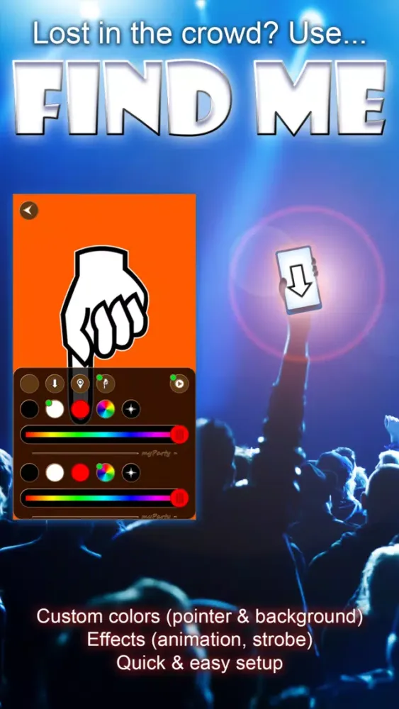 Capturas de tela do My Party Assistant