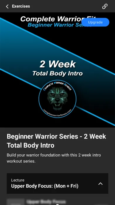 Complete Warrior Fit 스크린샷