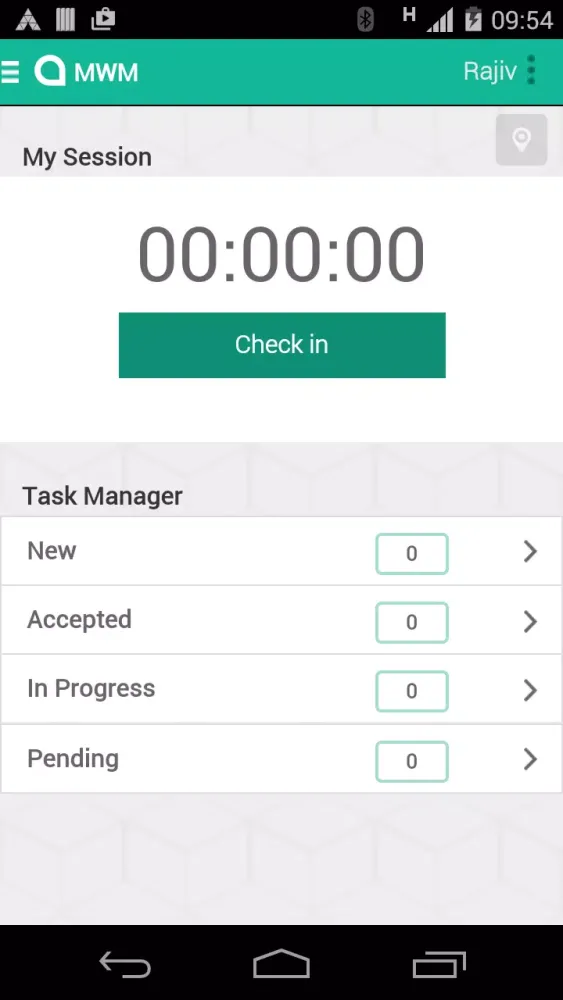 Mobile Workforce Management Ekran Görüntüleri