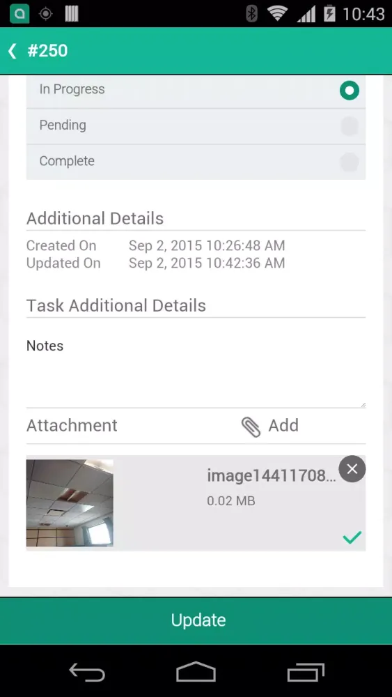 Mobile Workforce Management Ekran Görüntüleri