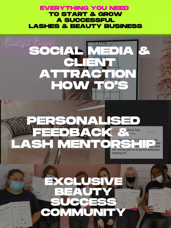 Capturas de tela do Beautyful Bosses iPad 
