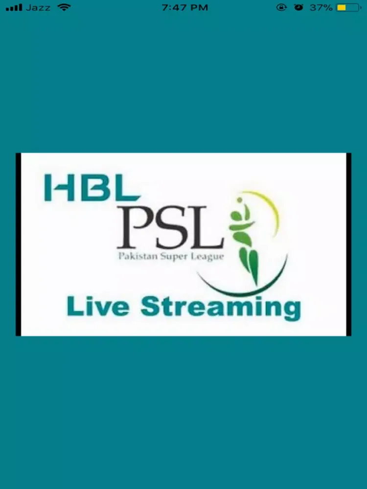 Capturas de pantalla de PSL Live Stream Cricket iPad 