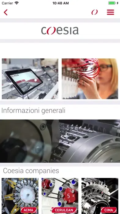 Capturas de pantalla de COESIA