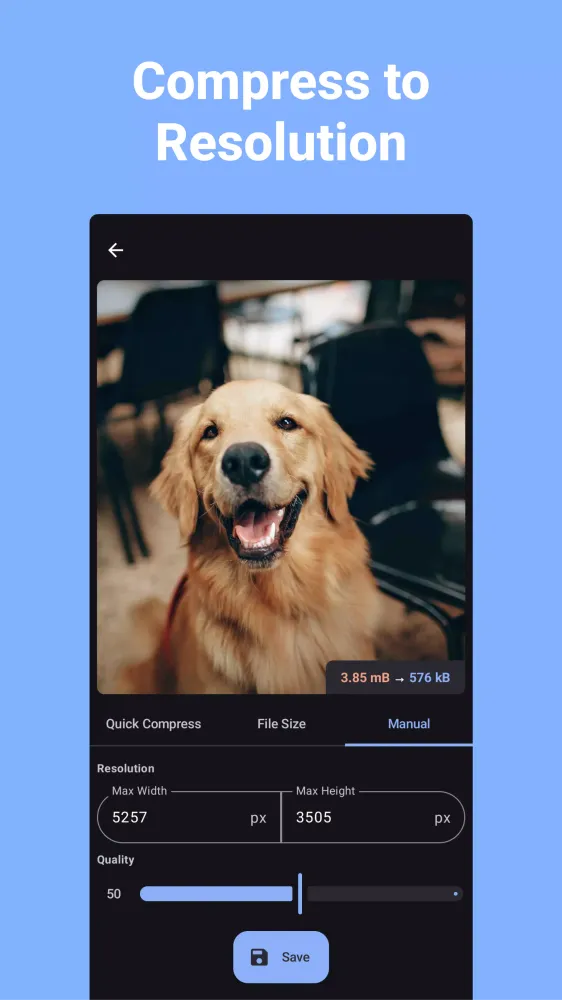 Compress Image Screenshots