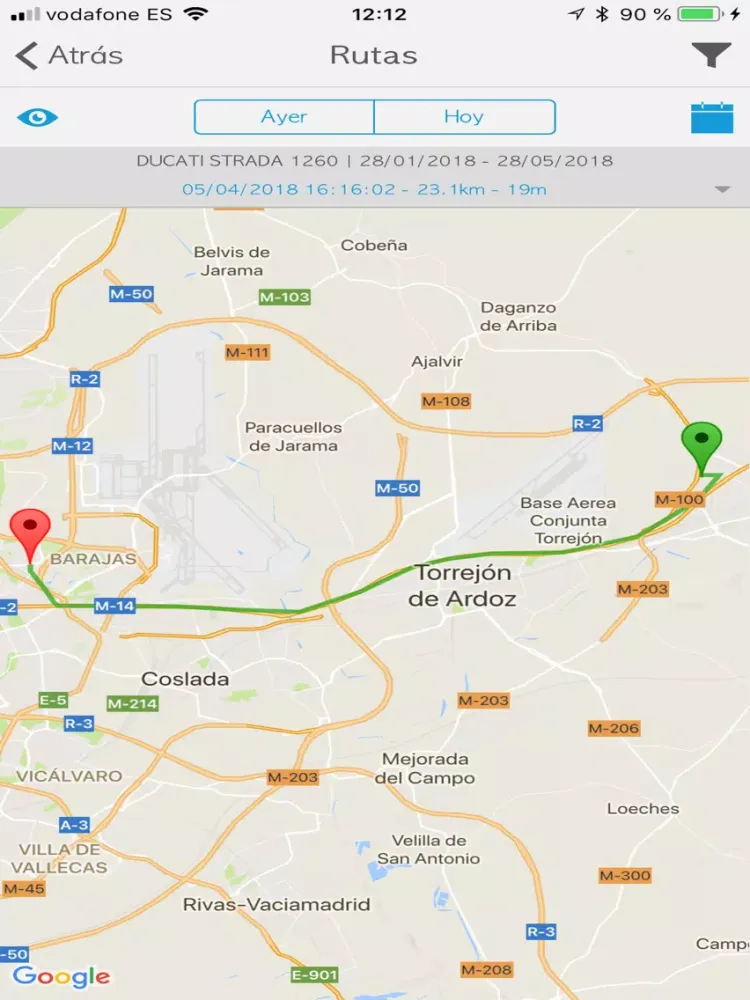 Zrzuty ekranu Viasat Moto iPad 