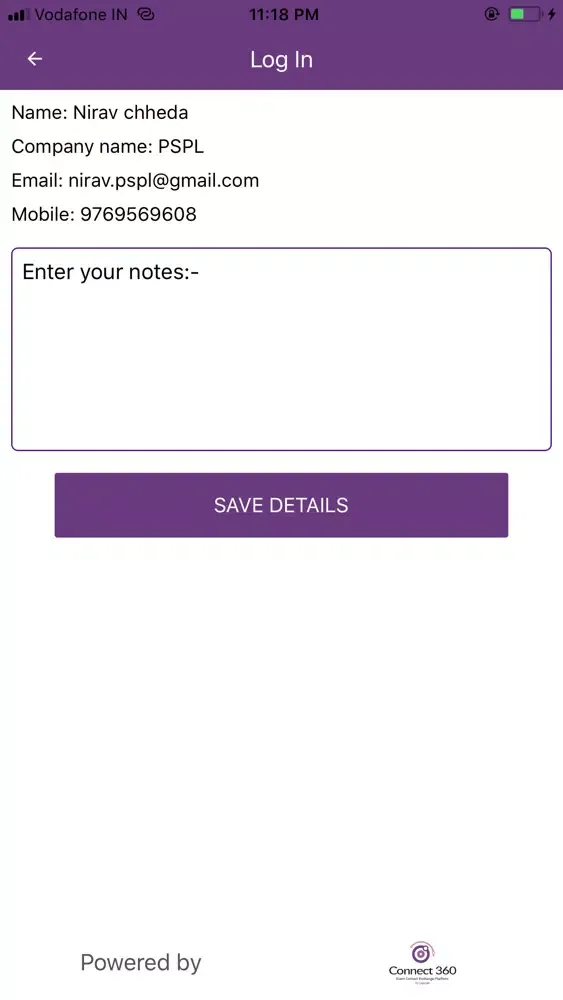 Captures d'écran de ExhibitorApp
