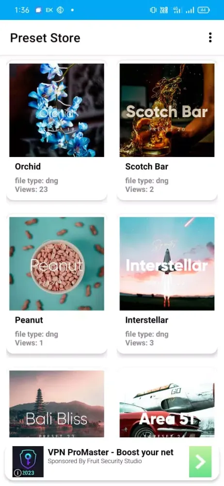 PS Presets Store Ekran Görüntüleri
