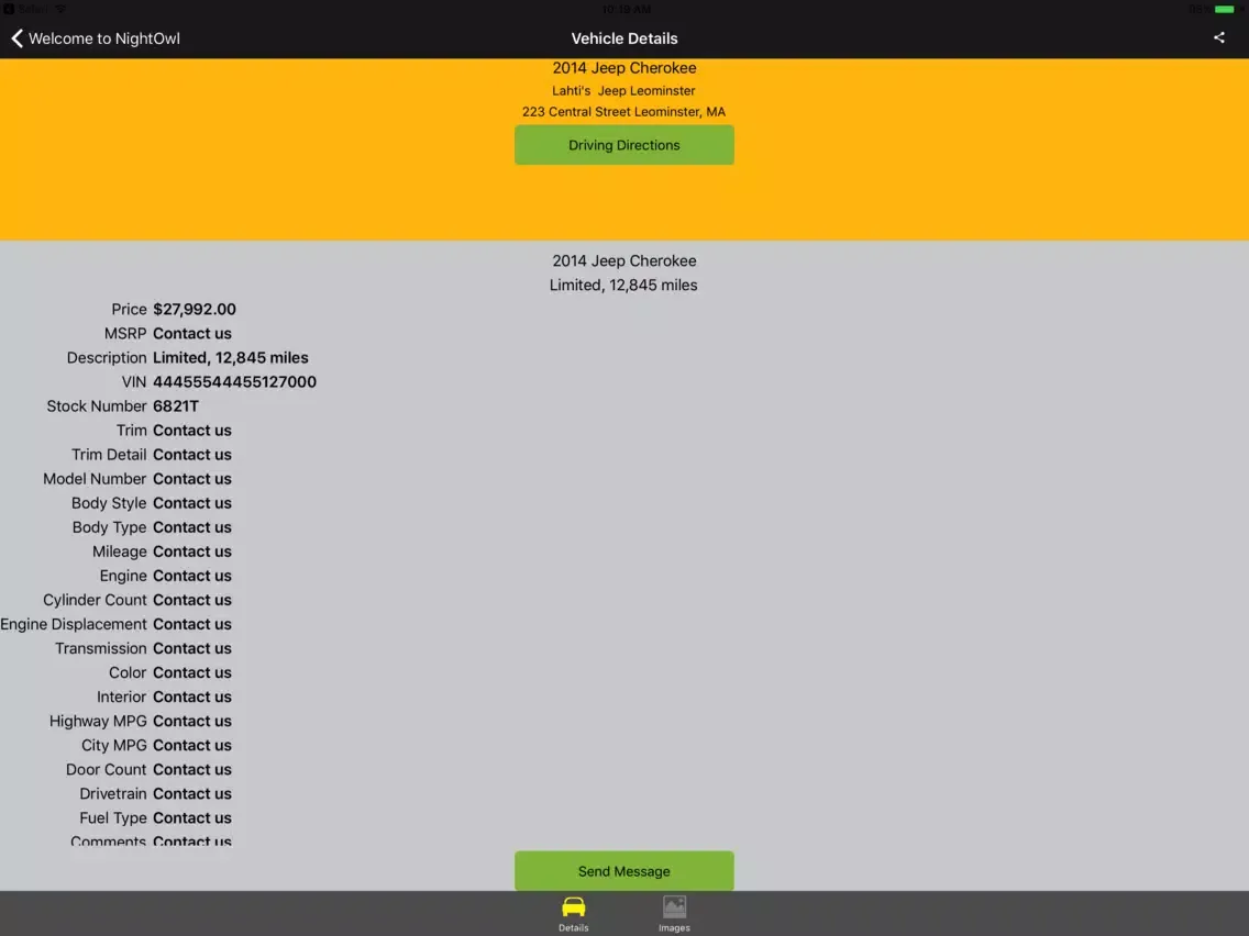 NightOwl Auto Shop iPad  Screenshots