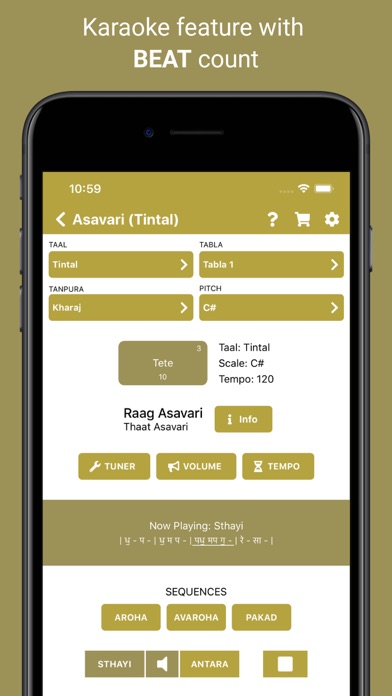 Raag Sadhana - Lehra App スクリーンショット