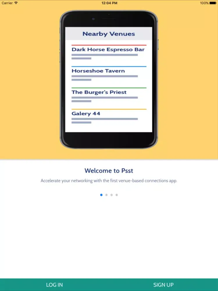 ภาพหน้าจอของ PsstApp - Connect, Meet, Chat iPad 