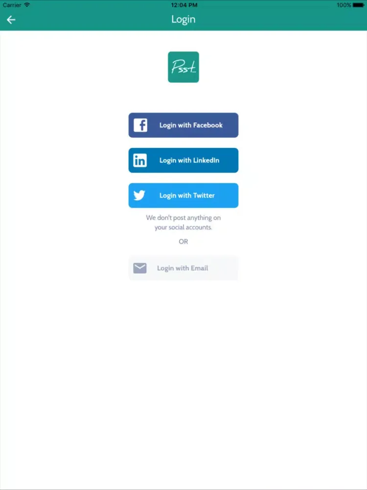 ภาพหน้าจอของ PsstApp - Connect, Meet, Chat iPad 