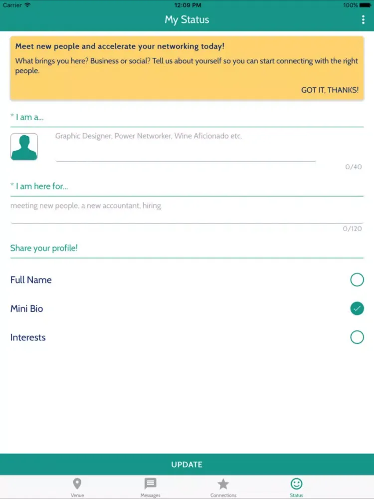 ภาพหน้าจอของ PsstApp - Connect, Meet, Chat iPad 