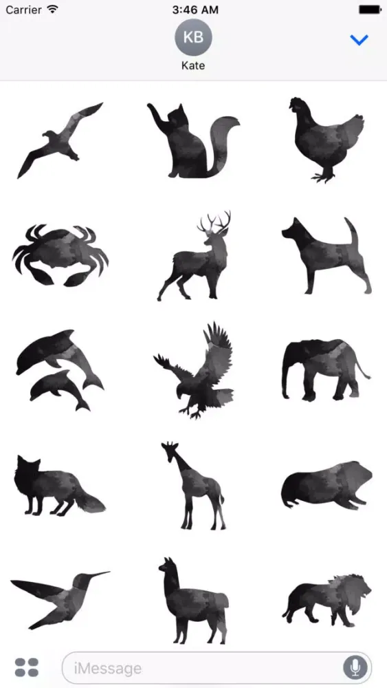 Ảnh chụp màn hình của Animals Set Pack 3