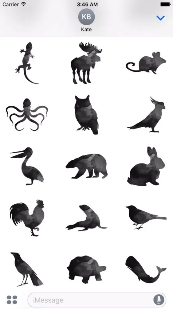 Ảnh chụp màn hình của Animals Set Pack 3