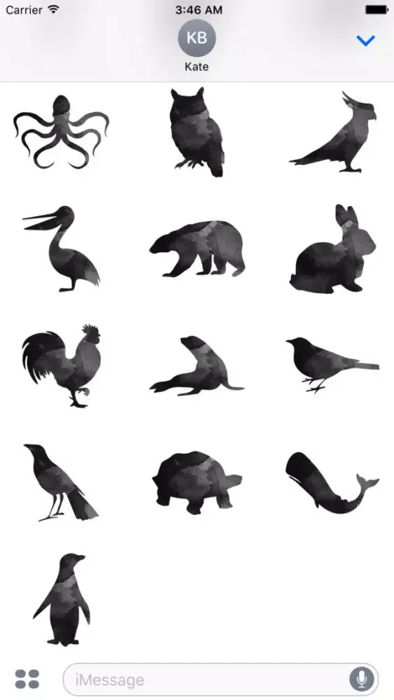 Ảnh chụp màn hình của Animals Set Pack 3