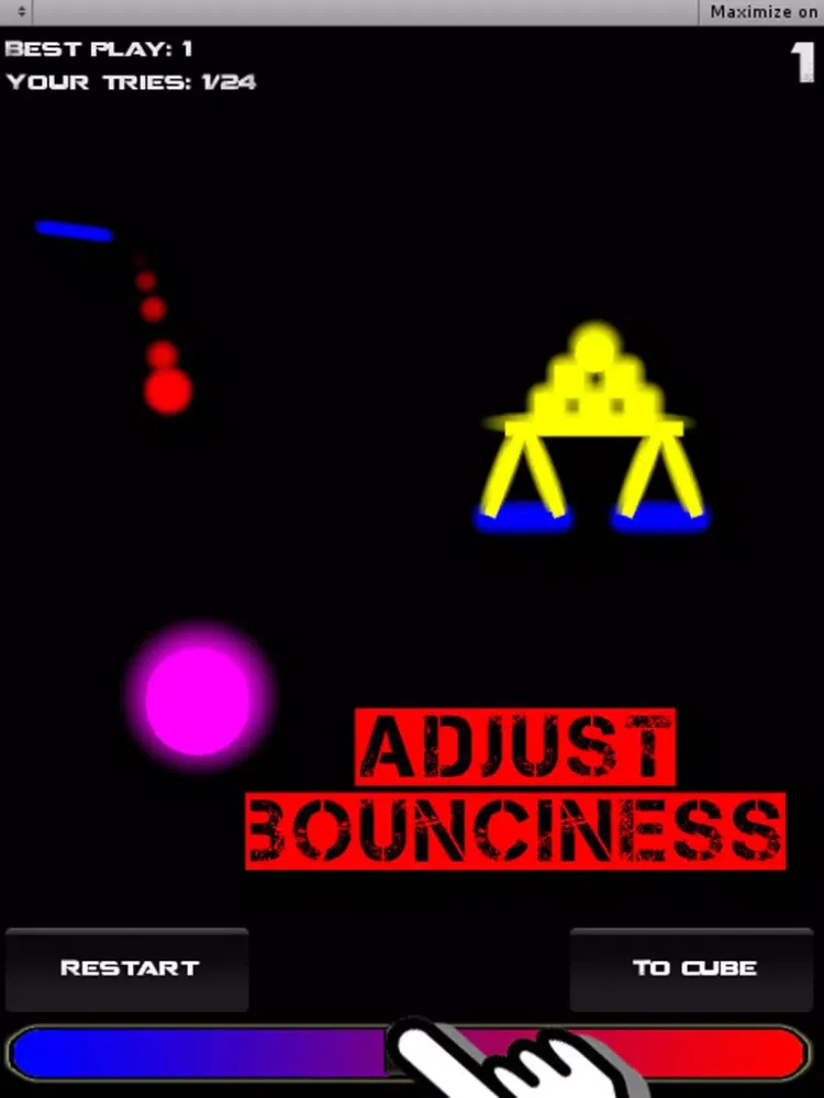 Zrzuty ekranu Neon Bounce iPad 