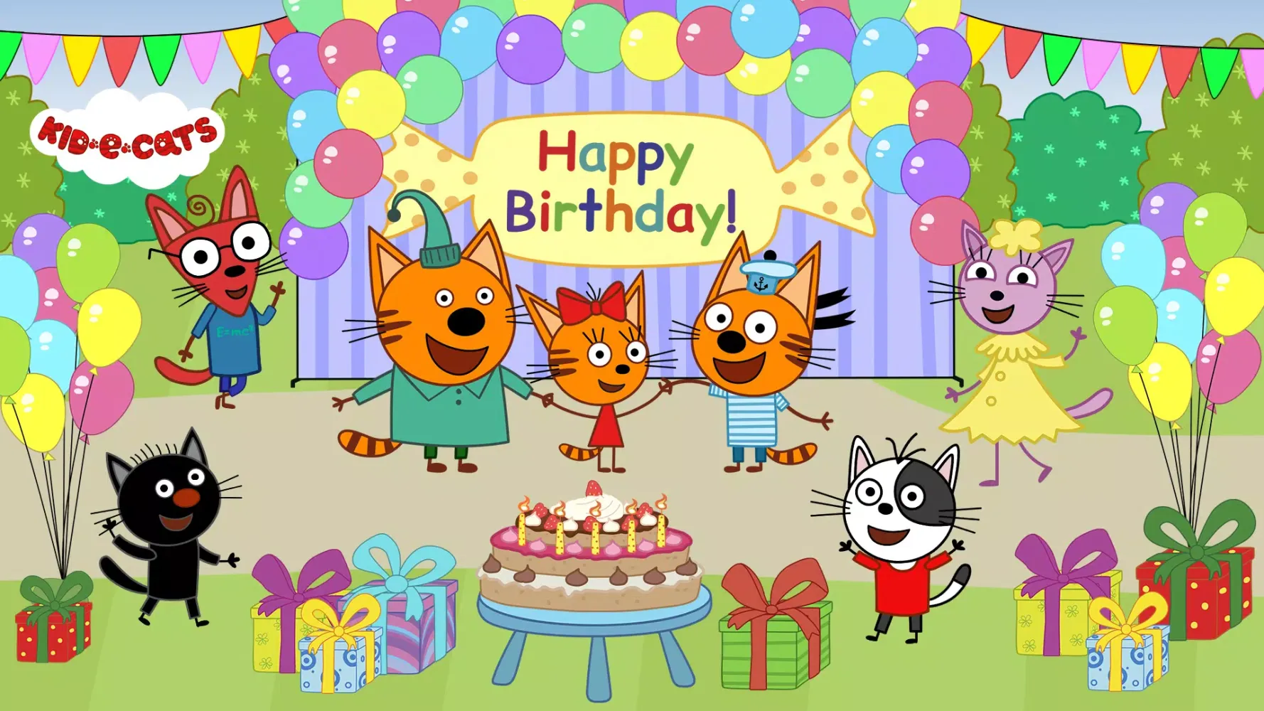 تصاویر Kid-E-Cats: Kids birthday