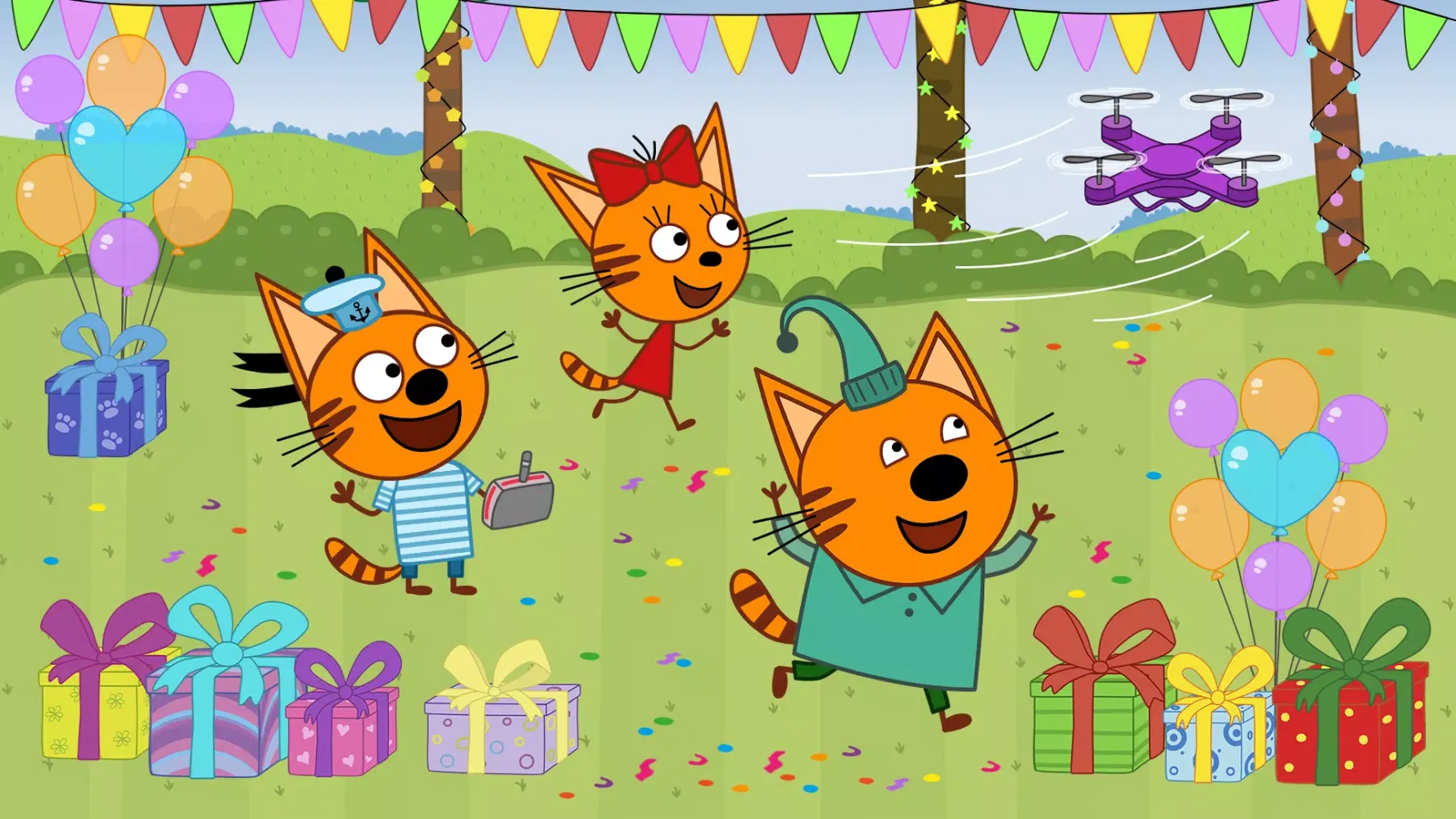 تصاویر Kid-E-Cats: Kids birthday