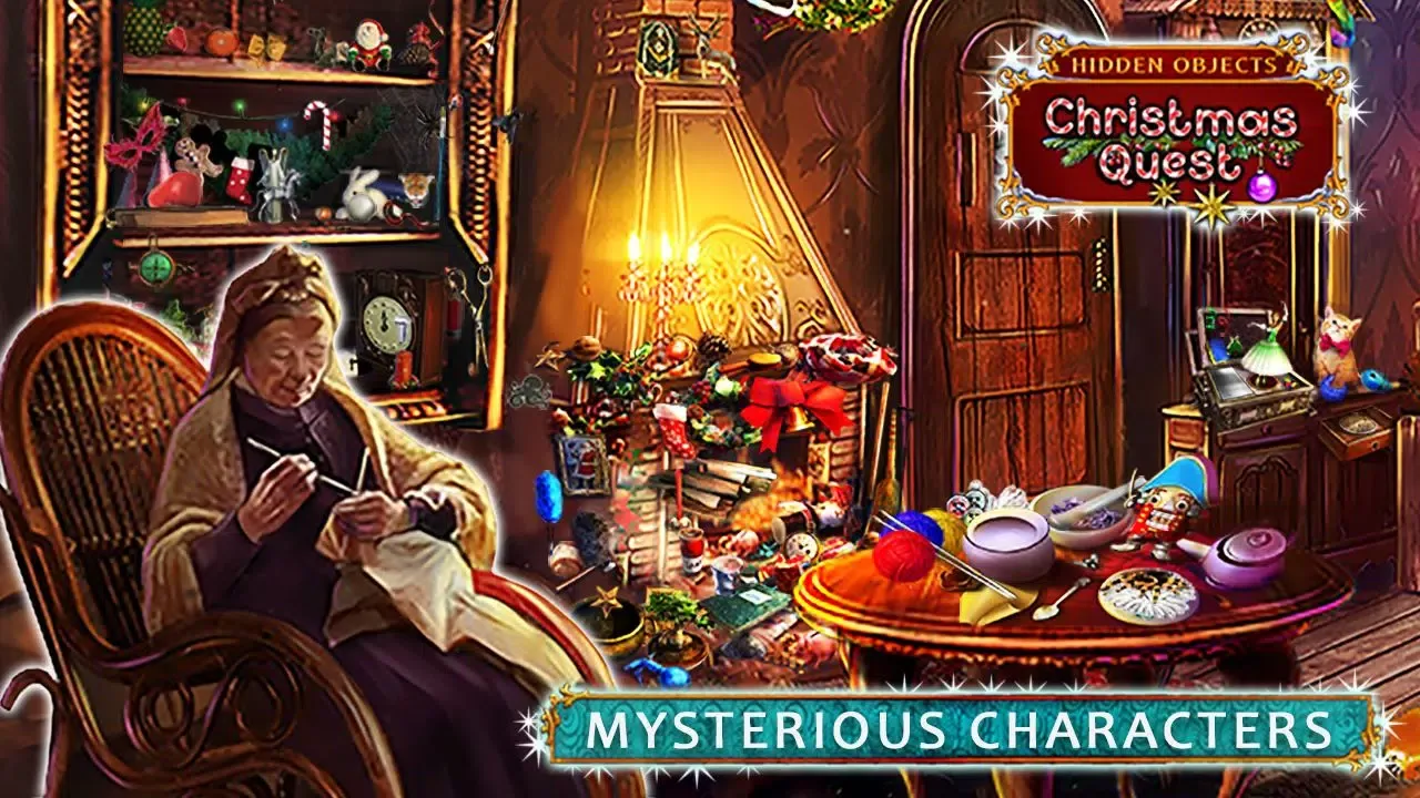 Tangkapan layar Hidden Objects Christmas Quest