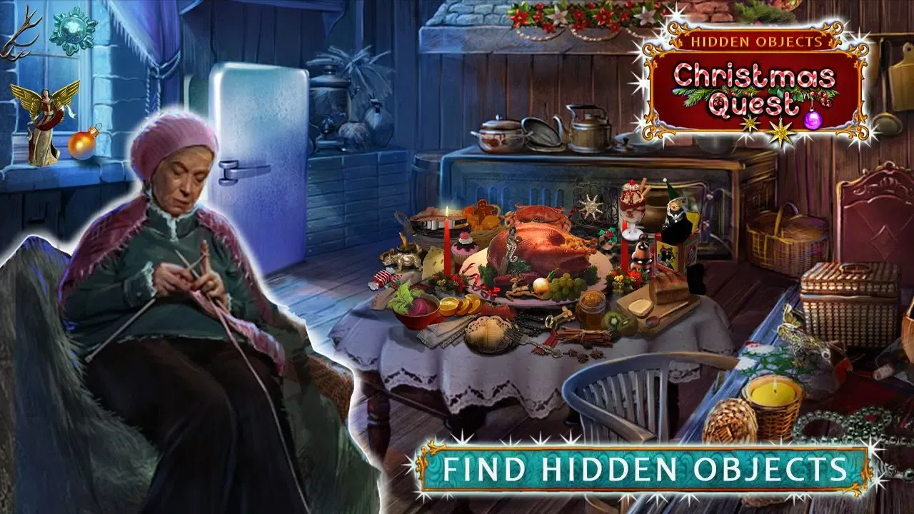 Tangkapan layar Hidden Objects Christmas Quest