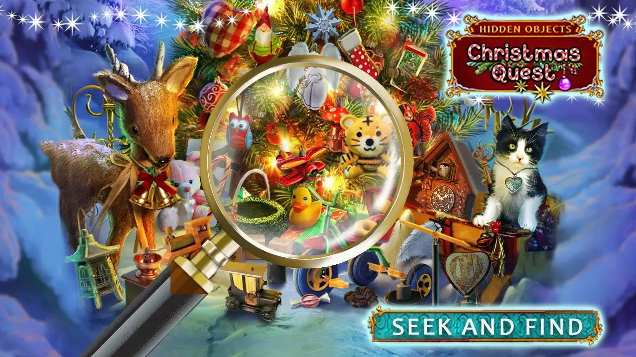 Tangkapan layar Hidden Objects Christmas Quest