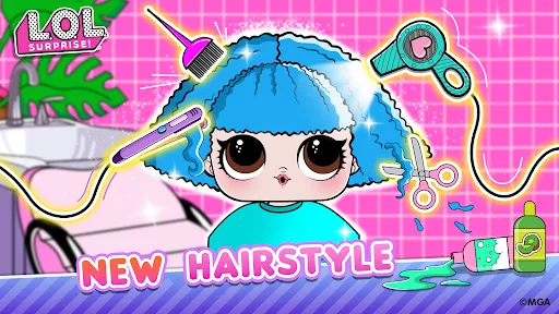 ภาพหน้าจอของ L.O.L. Surprise! Beauty Salon