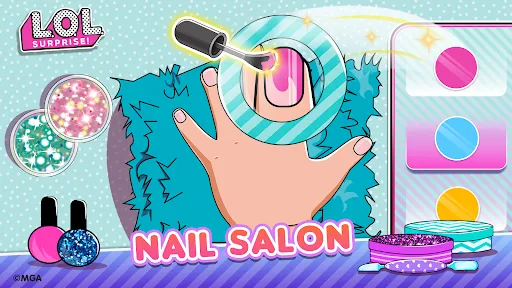 ภาพหน้าจอของ L.O.L. Surprise! Beauty Salon