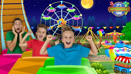 Ảnh chụp màn hình của Vlad & Niki Supermarket game
