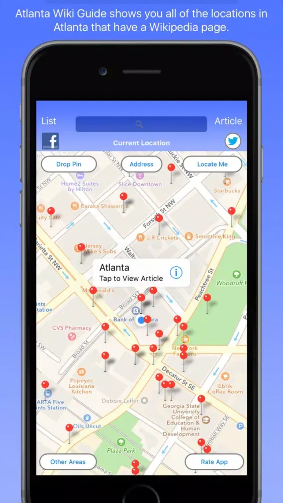 Capturas de pantalla de Atlanta Wiki Guide