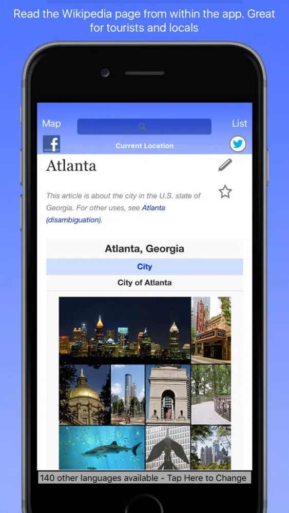 Capturas de pantalla de Atlanta Wiki Guide