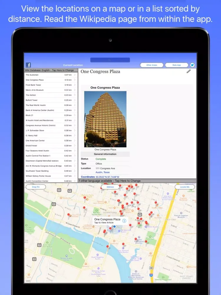 Austin Wiki Guide iPad  Screenshots
