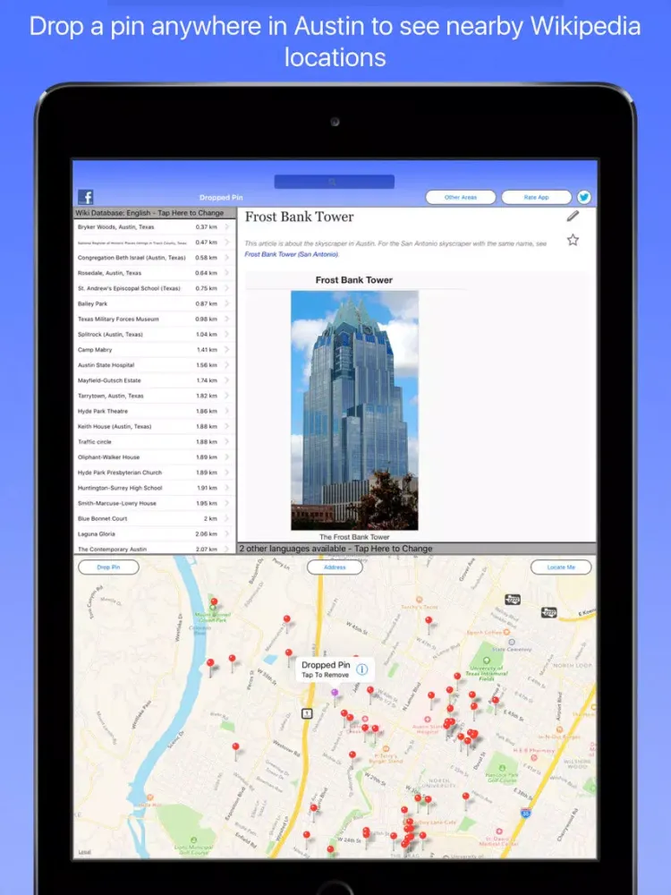 Austin Wiki Guide iPad  Screenshots