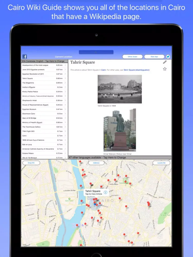Cairo Wiki Guide iPad  Screenshots