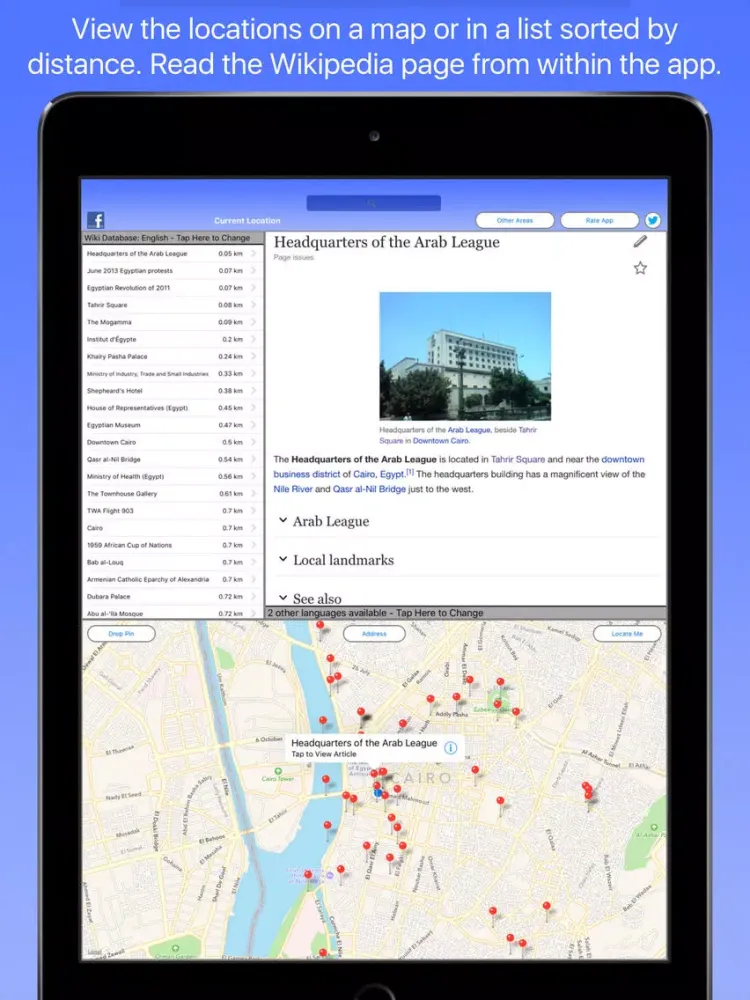Cairo Wiki Guide iPad  Screenshots
