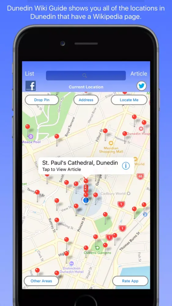 Dunedin Wiki Guide سکرین شاٹس
