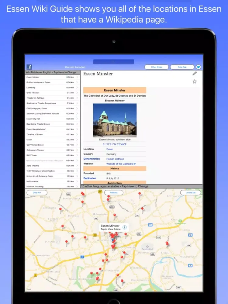 Essen Wiki Guide iPad  Screenshots
