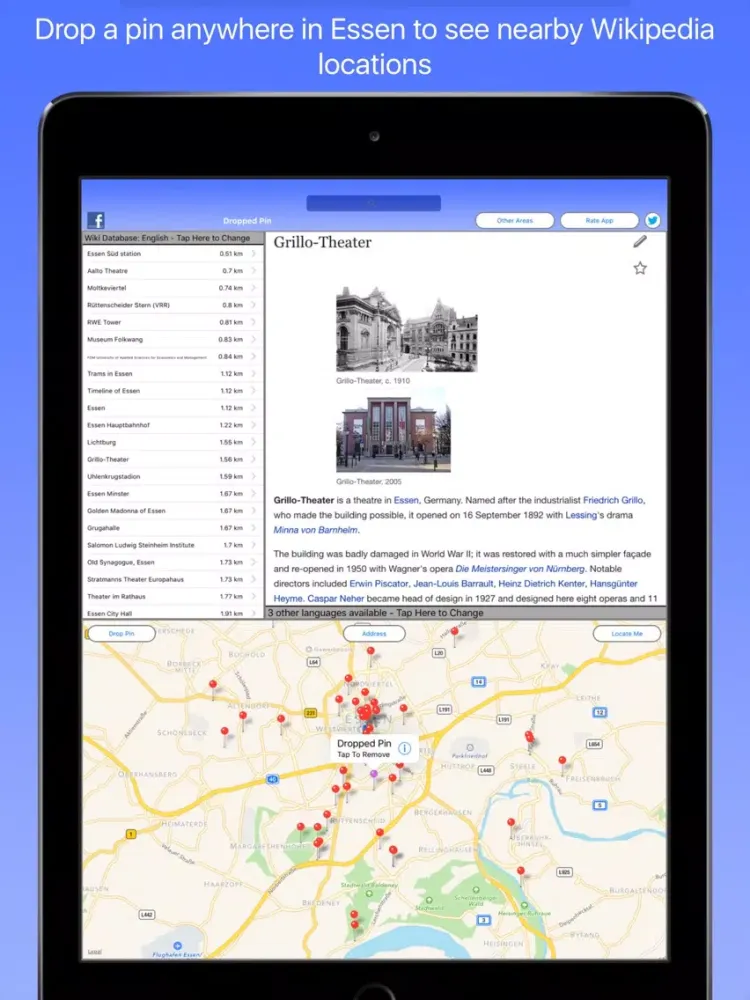 Essen Wiki Guide iPad  Screenshots