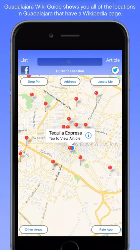 Capturas de tela do Guadalajara Wiki Guide
