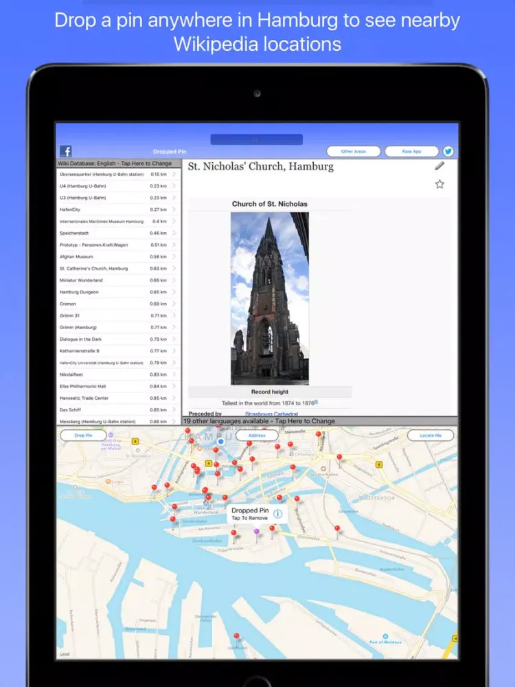تصاویر Hamburg Wiki Guide iPad 