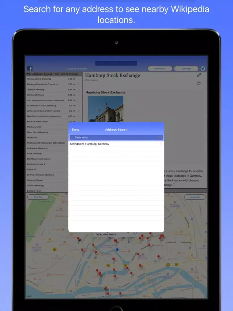 تصاویر Hamburg Wiki Guide iPad 